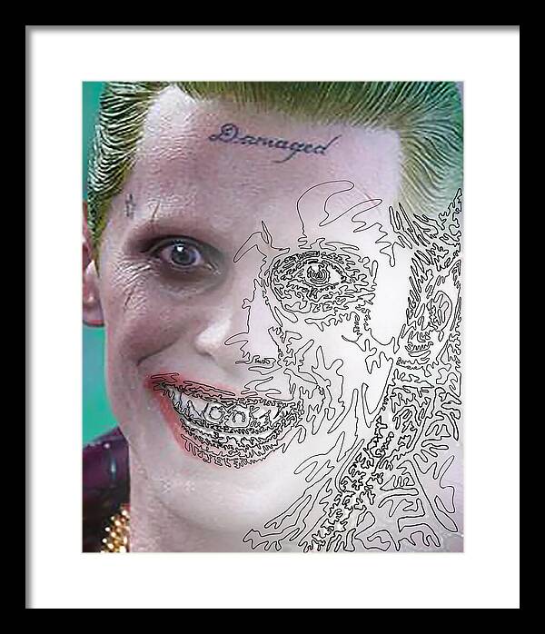 Super Villian 3 - Framed Print