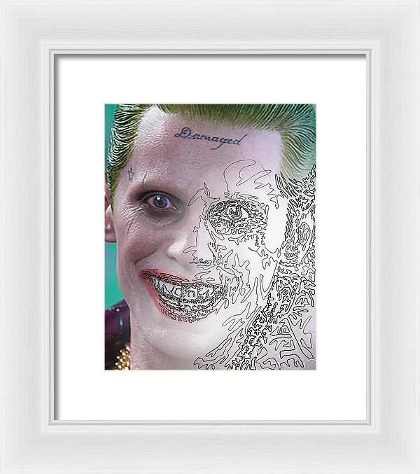 Super Villian 3 - Framed Print