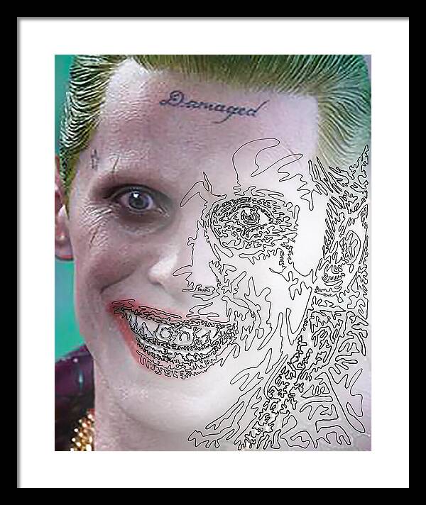 Super Villian 3 - Framed Print
