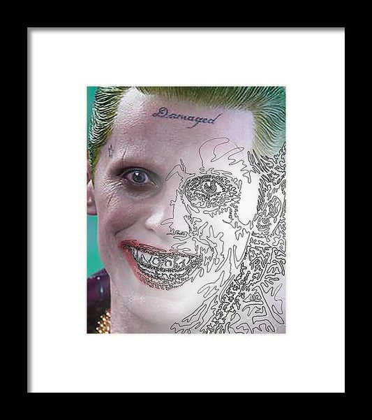 Super Villian 3 - Framed Print