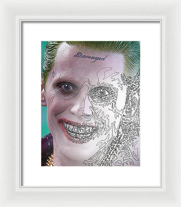 Super Villian 3 - Framed Print