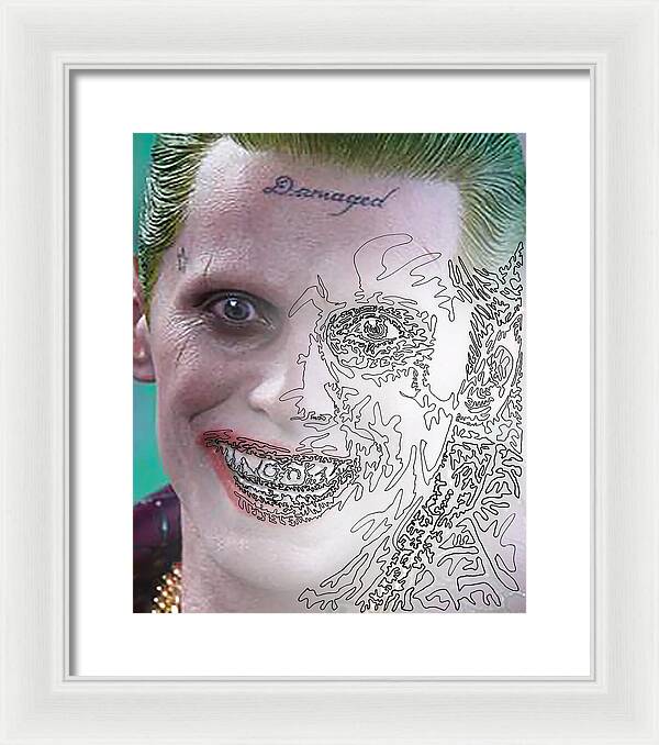 Super Villian 3 - Framed Print