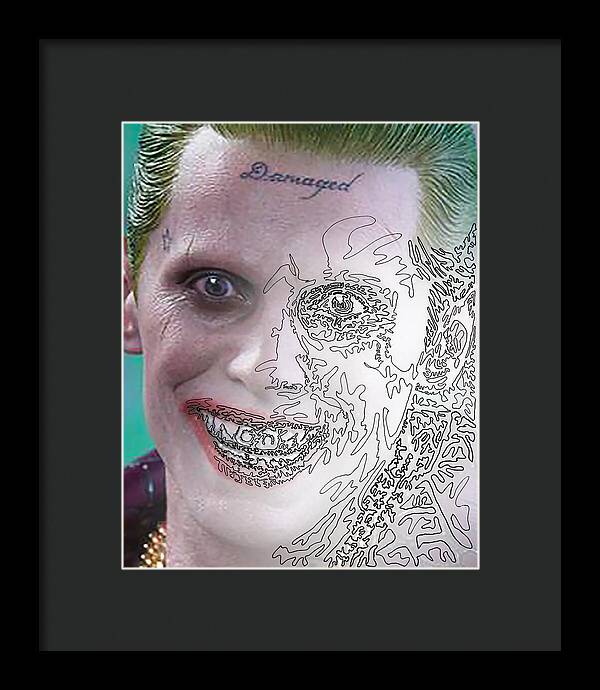 Super Villian 3 - Framed Print