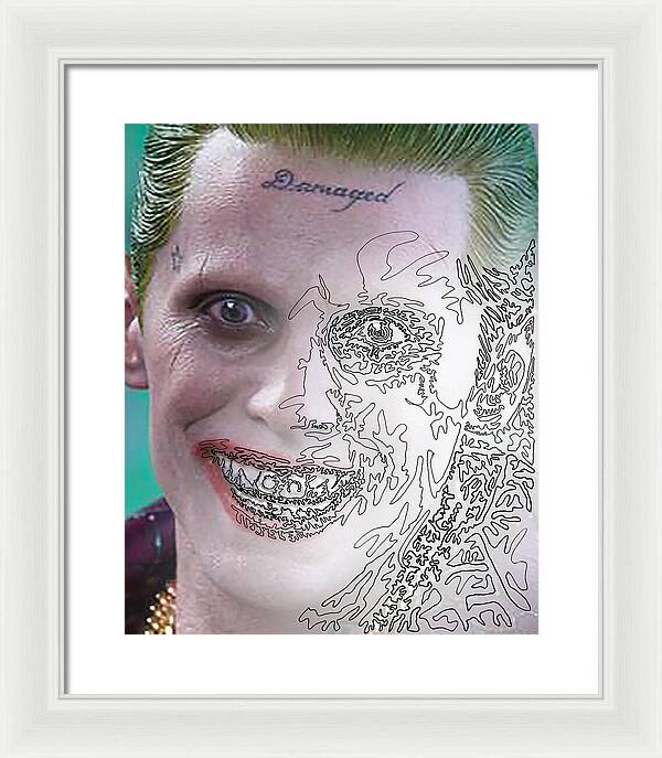 Super Villian 3 - Framed Print