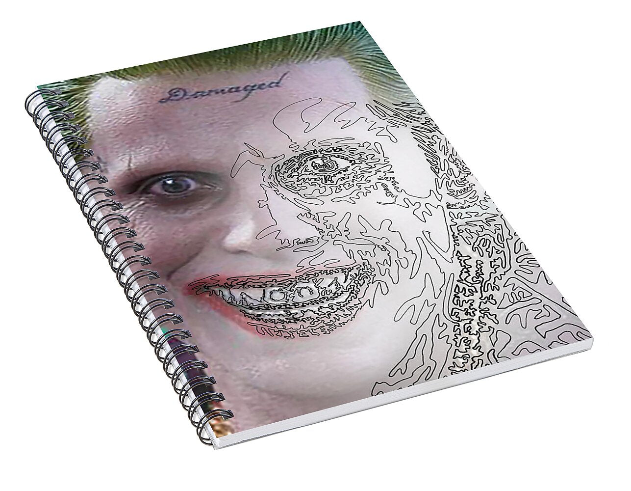 Super Villian 3 - Spiral Notebook