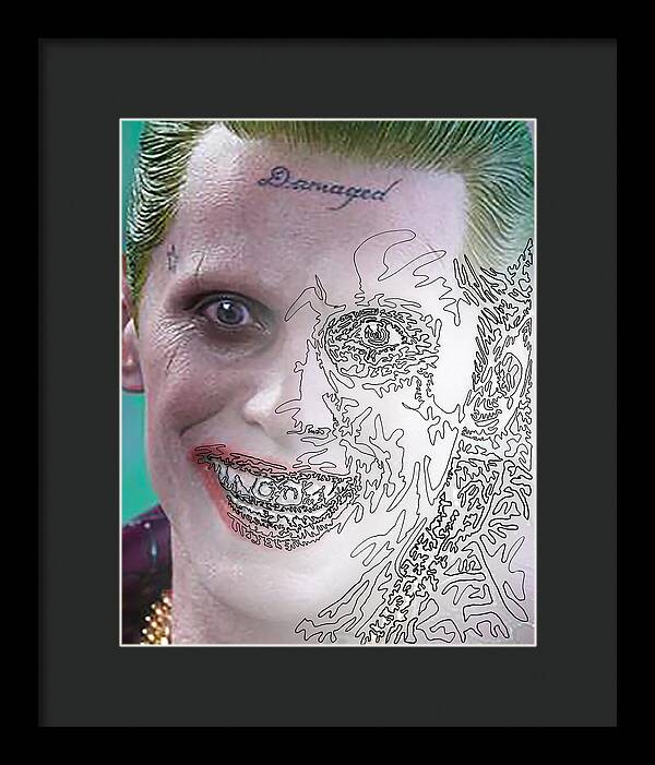 Super Villian 3 - Framed Print