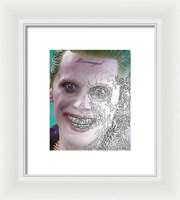 Super Villian 3 - Framed Print