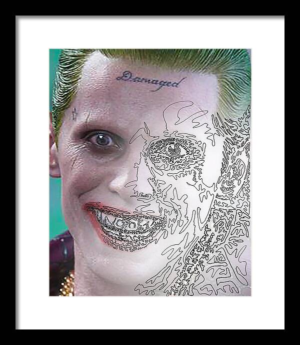 Super Villian 3 - Framed Print