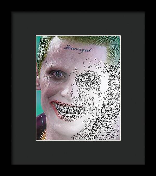 Super Villian 3 - Framed Print