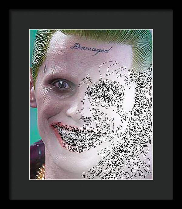 Super Villian 3 - Framed Print