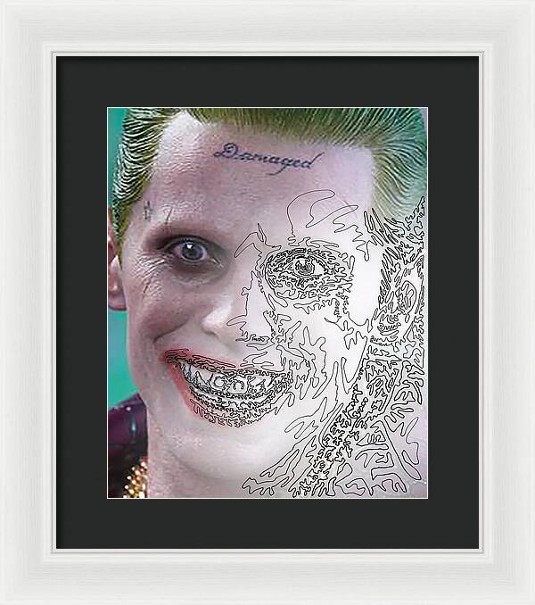 Super Villian 3 - Framed Print
