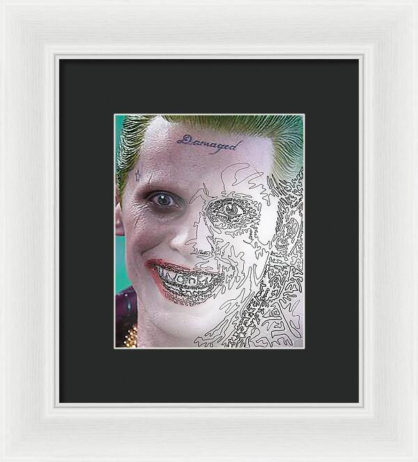 Super Villian 3 - Framed Print