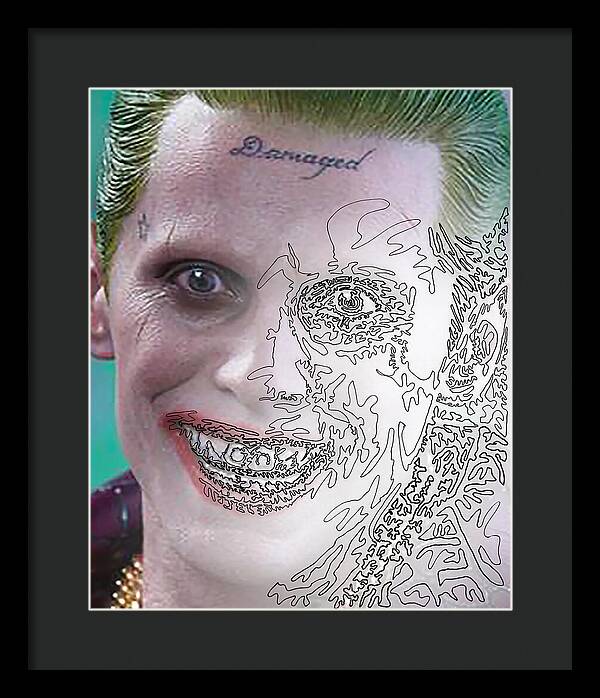 Super Villian 3 - Framed Print