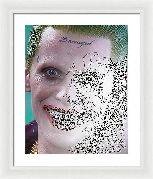 Super Villian 3 - Framed Print