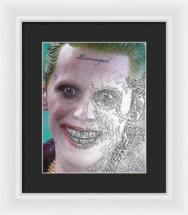 Super Villian 3 - Framed Print