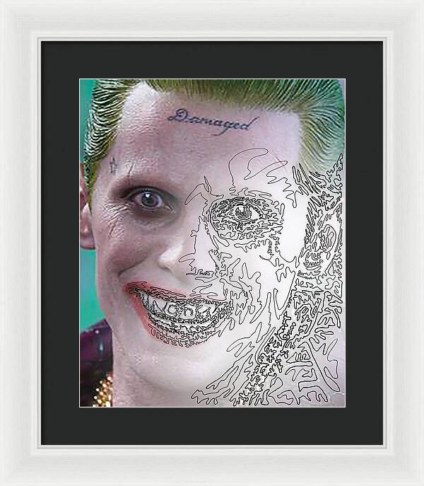 Super Villian 3 - Framed Print