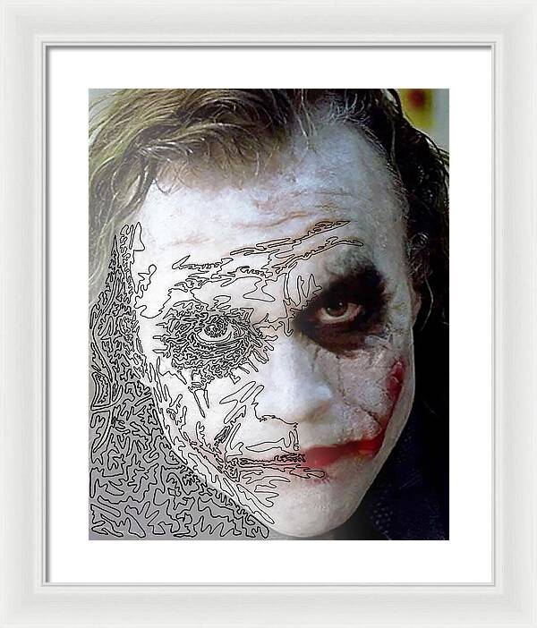 Super Villian 4 - Framed Print