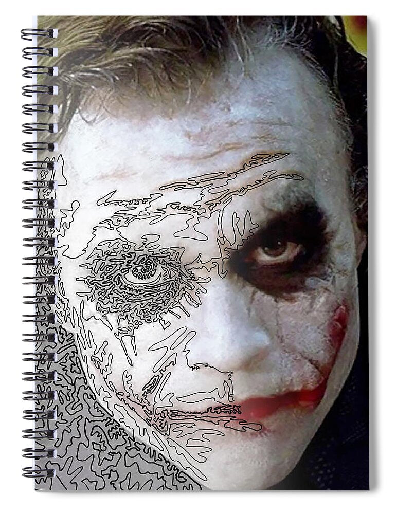 Super Villian 4 - Spiral Notebook