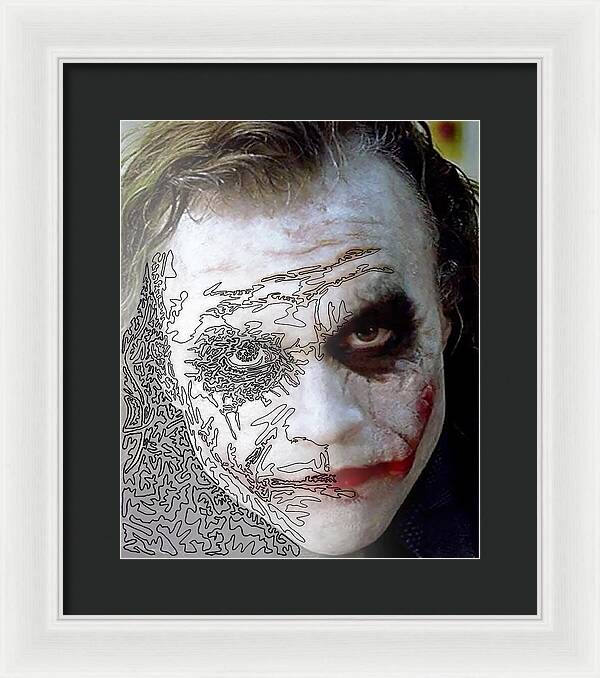 Super Villian 4 - Framed Print