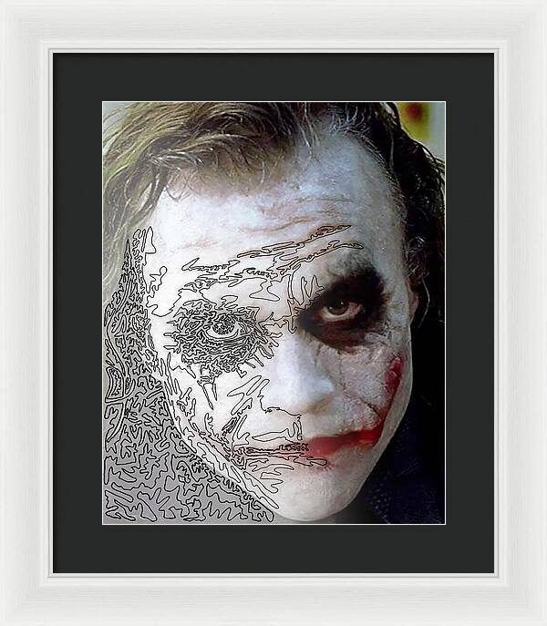 Super Villian 4 - Framed Print
