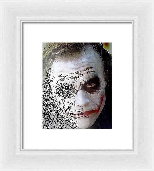 Super Villian 4 - Framed Print