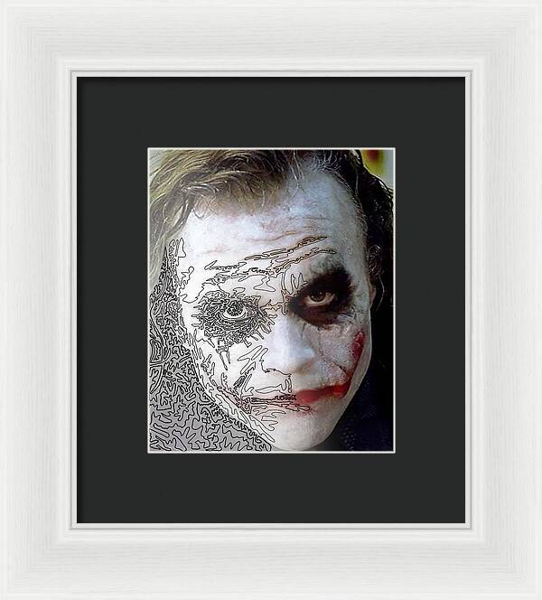 Super Villian 4 - Framed Print