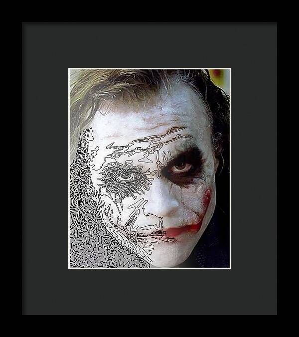 Super Villian 4 - Framed Print