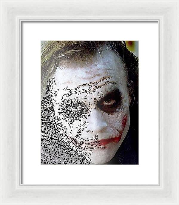 Super Villian 4 - Framed Print