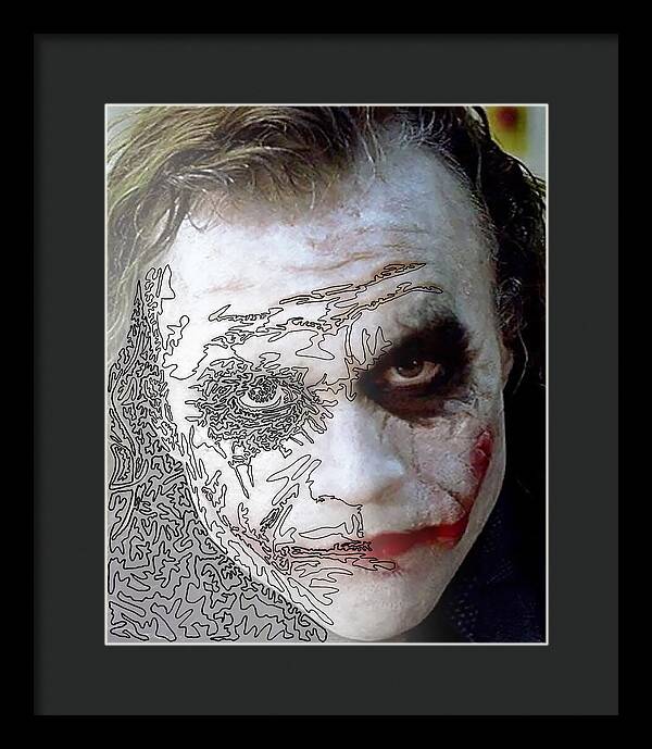 Super Villian 4 - Framed Print