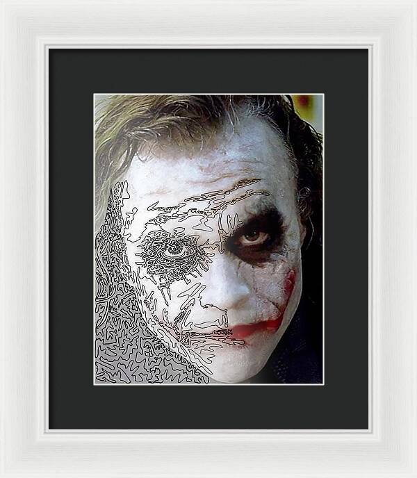 Super Villian 4 - Framed Print