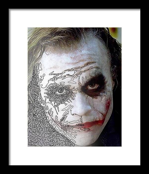 Super Villian 4 - Framed Print