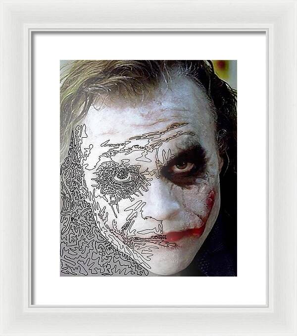Super Villian 4 - Framed Print