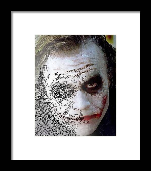 Super Villian 4 - Framed Print