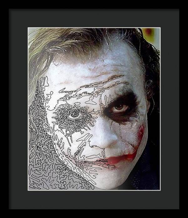 Super Villian 4 - Framed Print