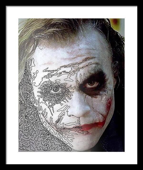 Super Villian 4 - Framed Print