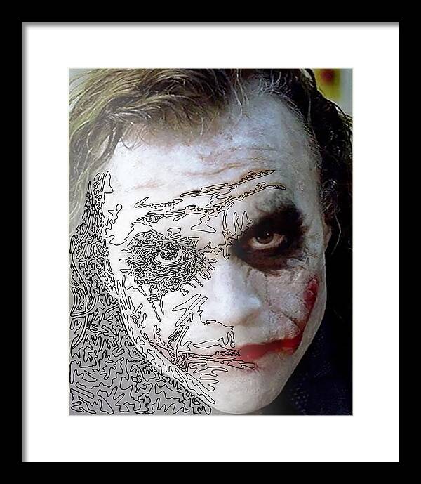 Super Villian 4 - Framed Print