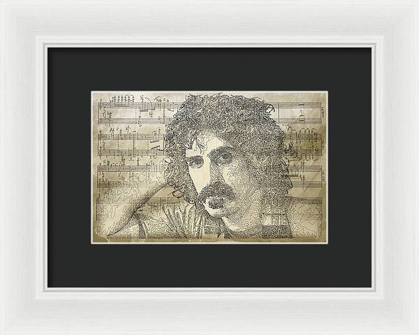 Frank Zappa - Framed Print