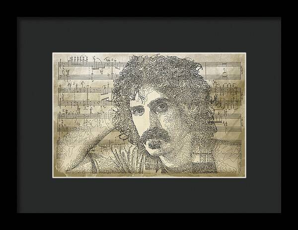 Frank Zappa - Framed Print