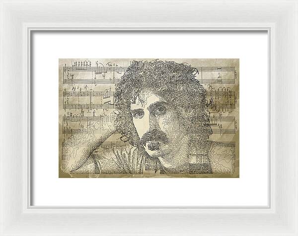 Frank Zappa - Framed Print