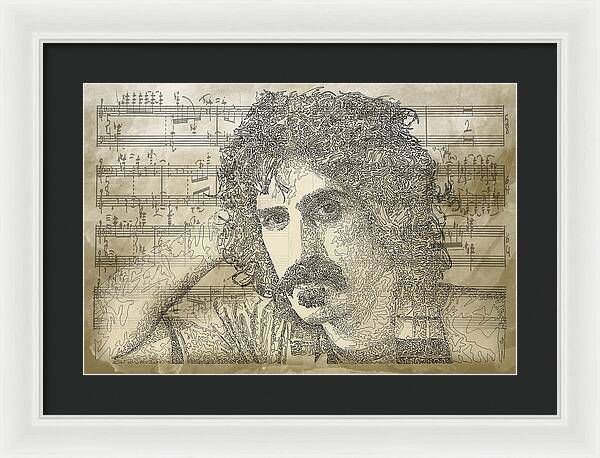 Frank Zappa - Framed Print