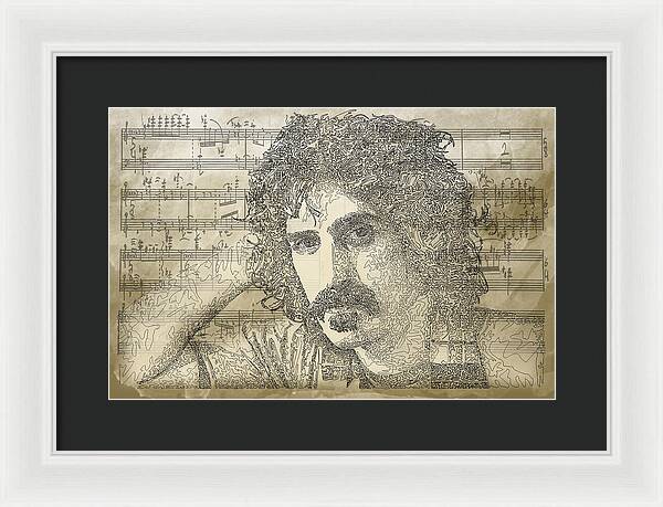 Frank Zappa - Framed Print