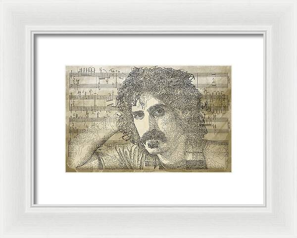 Frank Zappa - Framed Print