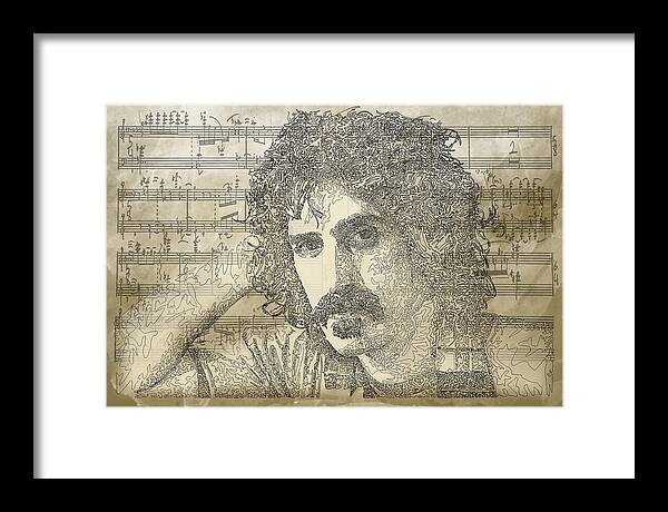 Frank Zappa - Framed Print