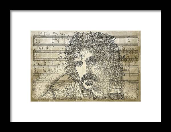 Frank Zappa - Framed Print