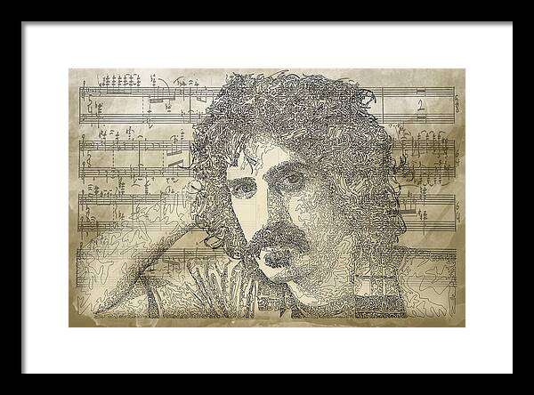 Frank Zappa - Framed Print