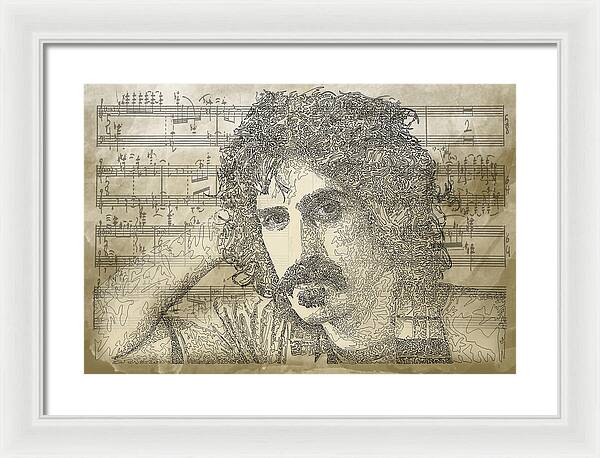 Frank Zappa - Framed Print