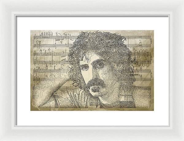 Frank Zappa - Framed Print